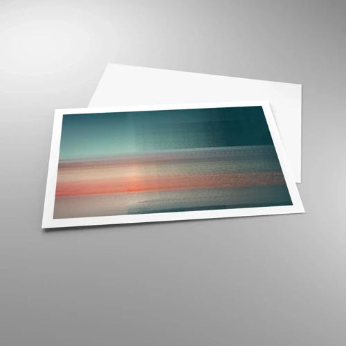 Poster - Abstract: Light Waves - 91x61 cm