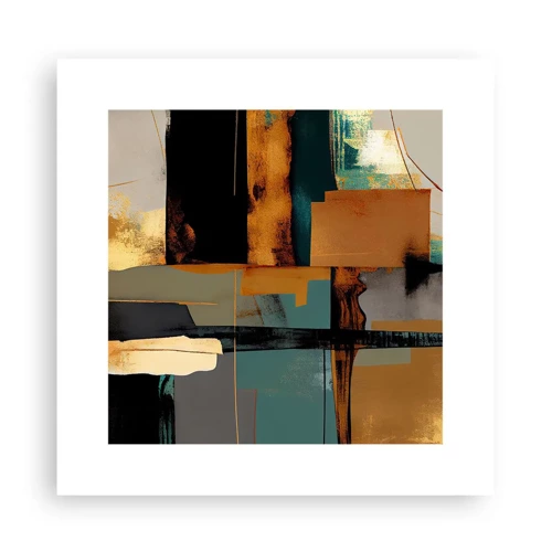 Poster - Abstract - Light and Shadow - 30x30 cm