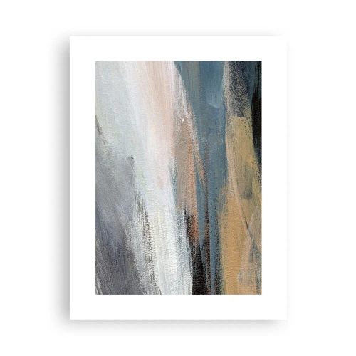 Poster - Abstract: Northern Landscsape - 30x40 cm