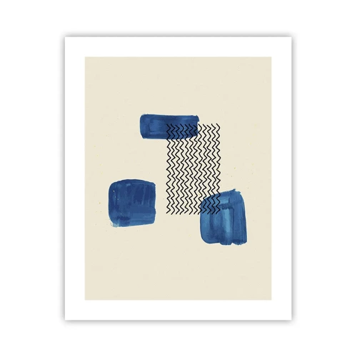 Poster - Abstract Quartet - 40x50 cm