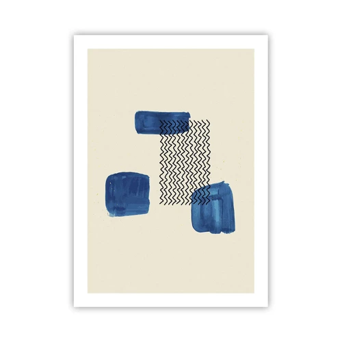 Poster - Abstract Quartet - 50x70 cm