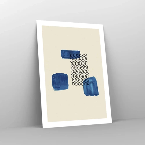 Poster - Abstract Quartet - 50x70 cm