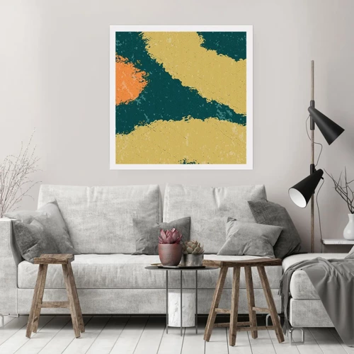 Poster - Abstract - Slow Motion - 40x40 cm