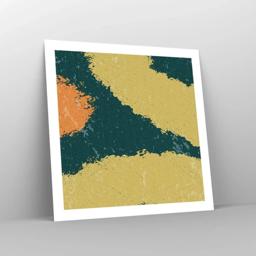 Poster - Abstract - Slow Motion - 60x60 cm