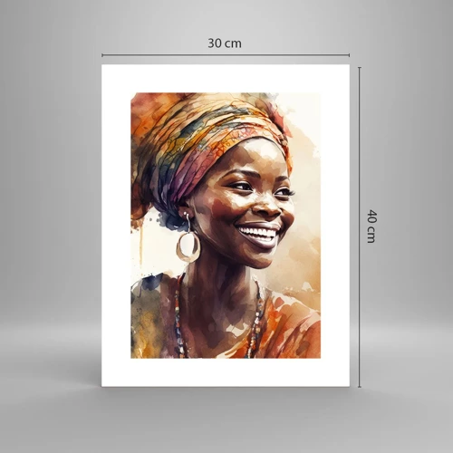 Poster - African Queen - 30x40 cm