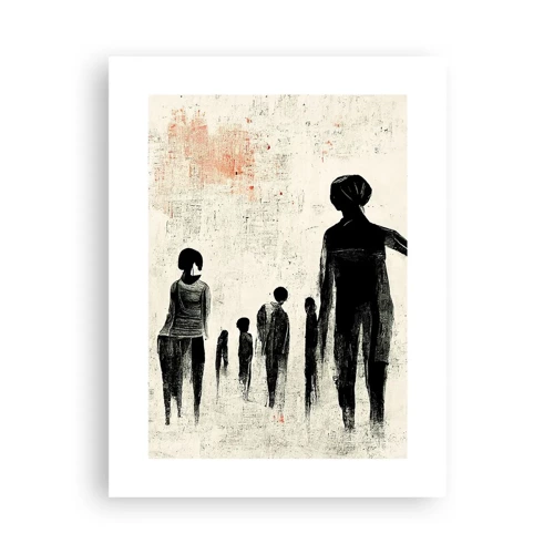 Poster - Against Solitude - 30x40 cm