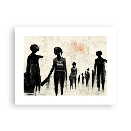 Poster - Against Solitude - 40x30 cm