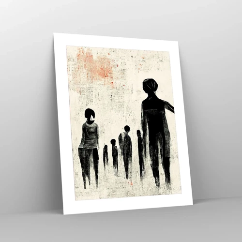 Poster - Against Solitude - 40x50 cm