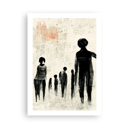 Poster - Against Solitude - 50x70 cm