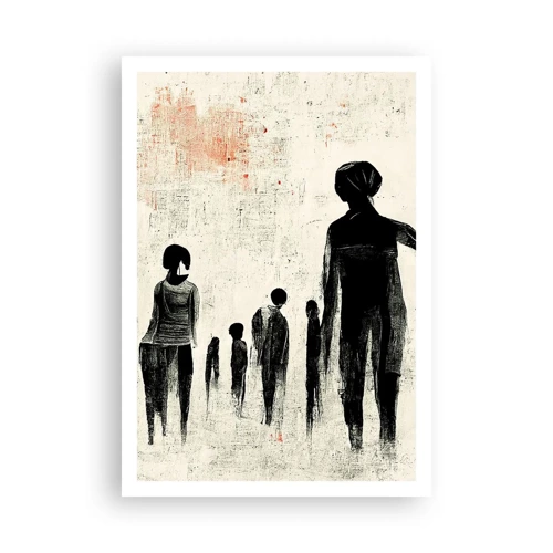 Poster - Against Solitude - 70x100 cm