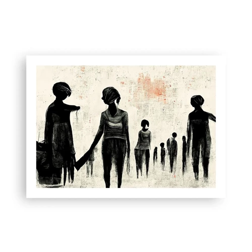 Poster - Against Solitude - 70x50 cm