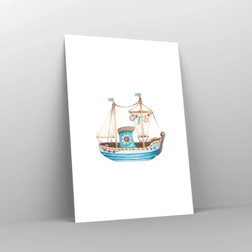 Poster - Ahoy, Adventure! - 70x100 cm