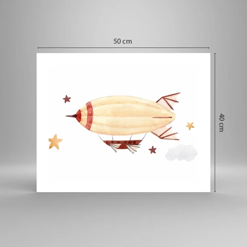 Poster - Airship - 50x40 cm