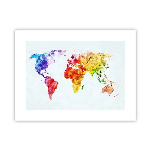 Poster - All Colours of Light - 40x30 cm