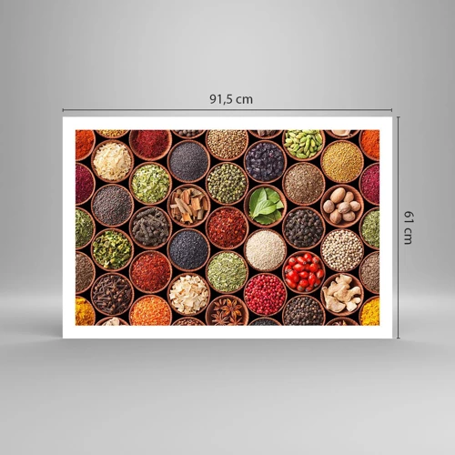 Poster - All Flavours of the World - 91x61 cm