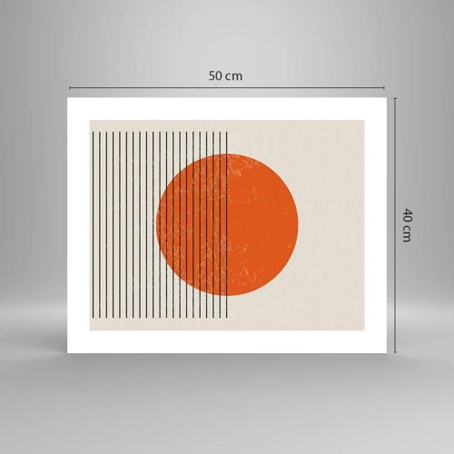 Poster - Always the Sun - 50x40 cm