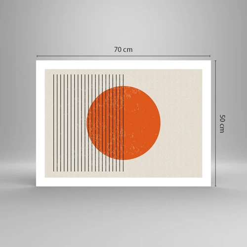 Poster - Always the Sun - 70x50 cm