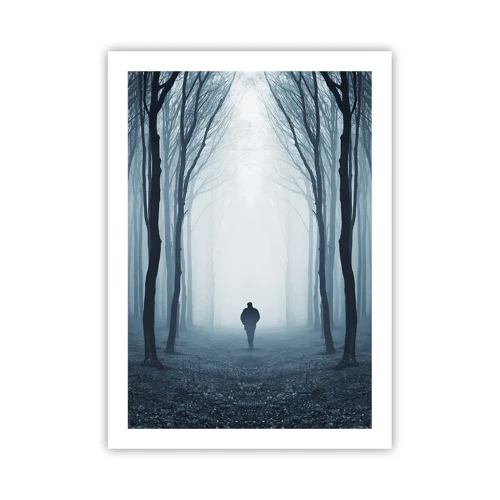 Poster - And Everything is Straight and Bright - 50x70 cm