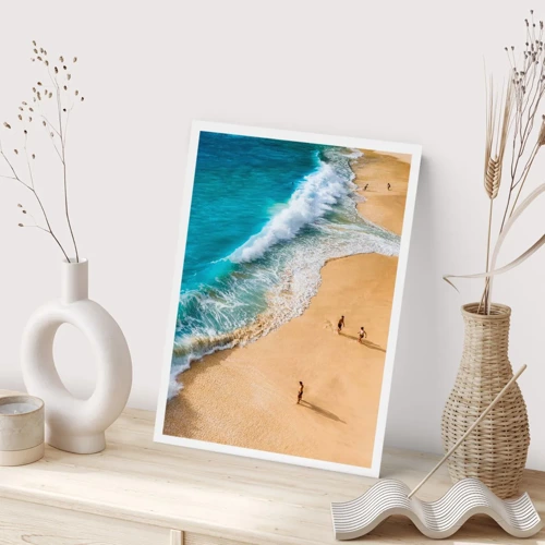 Poster - And Next the Sun, Beach… - 40x50 cm