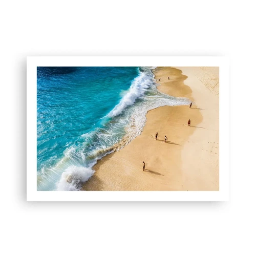 Poster - And Next the Sun, Beach… - 70x50 cm