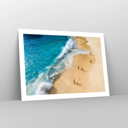 Poster - And Next the Sun, Beach… - 70x50 cm