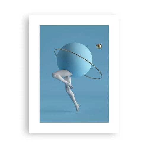 Poster - And Planets Are Going Crazy - 30x40 cm