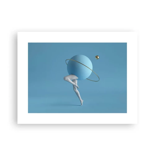 Poster - And Planets Are Going Crazy - 40x30 cm