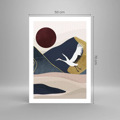Poster - Another Day Has Flown By - 50x70 cm
