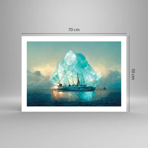 Poster - Arctic Diamond - 70x50 cm