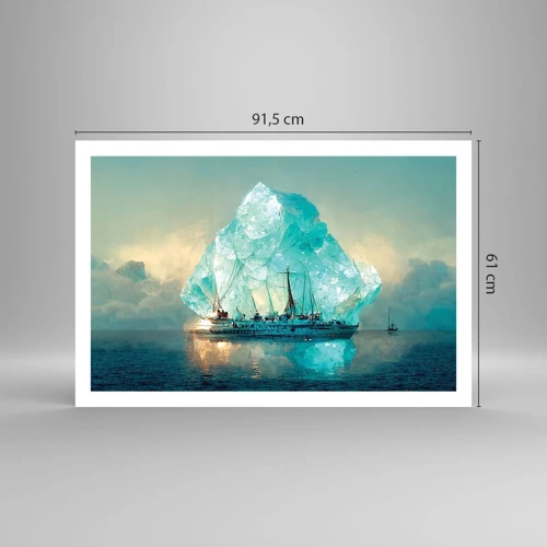 Poster - Arctic Diamond - 91x61 cm
