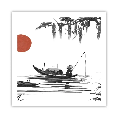 Poster - Asian Afternoon - 60x60 cm