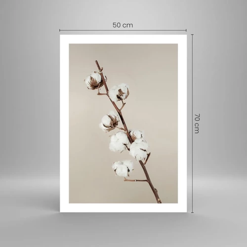 Poster - At the Heart of Softness - 50x70 cm