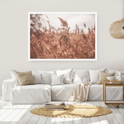Poster - Autumn Has Arrived in the Fields - 100x70 cm