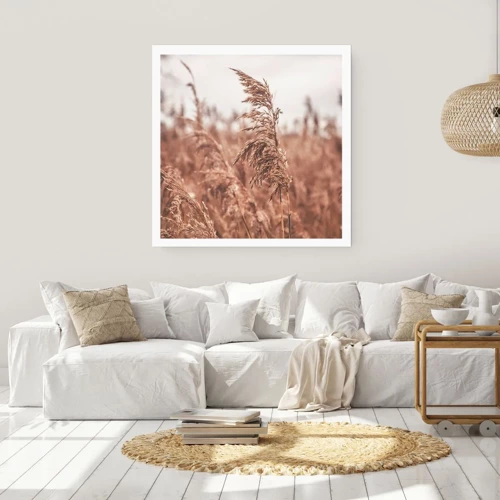 Poster - Autumn Has Arrived in the Fields - 30x30 cm