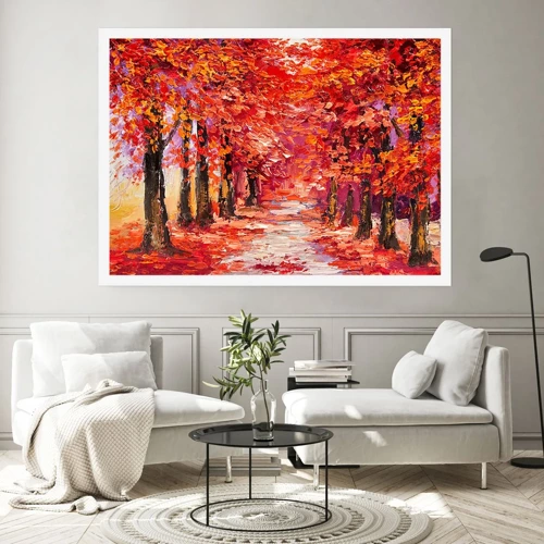 Poster - Autumnal Impression - 40x30 cm