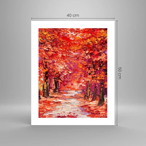 Poster - Autumnal Impression - 40x50 cm