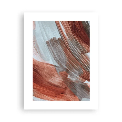 Poster - Autumnal and Windy Abstract - 30x40 cm