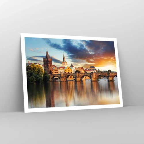 Poster - Beautiful Prague - 100x70 cm