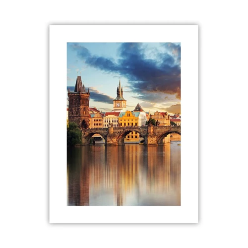 Poster - Beautiful Prague - 30x40 cm