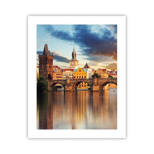 Poster - Beautiful Prague - 40x50 cm