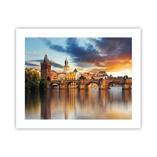 Poster - Beautiful Prague - 50x40 cm