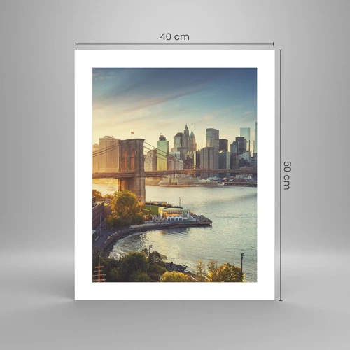 Poster - Big City Dawn - 40x50 cm
