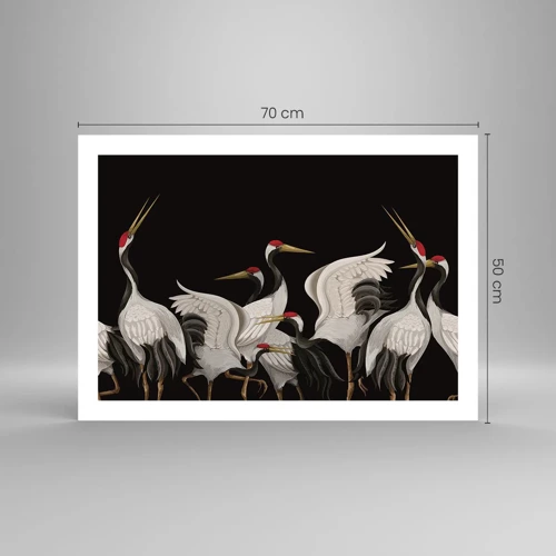 Poster - Bird Affairs - 70x50 cm