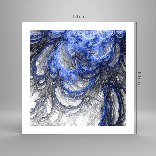 Poster - Birth of a Wave - 50x50 cm