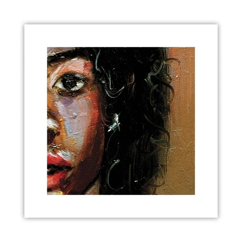 Poster - Black and Shine - 30x30 cm