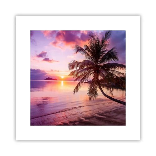 Poster - Bliss up to the Horizon - 30x30 cm