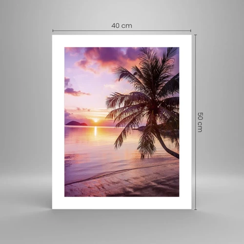 Poster - Bliss up to the Horizon - 40x50 cm