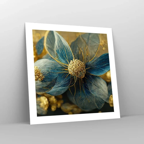 Poster - Blossoming in Gold - 50x50 cm