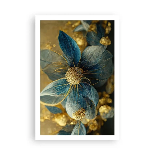 Poster - Blossoming in Gold - 61x91 cm