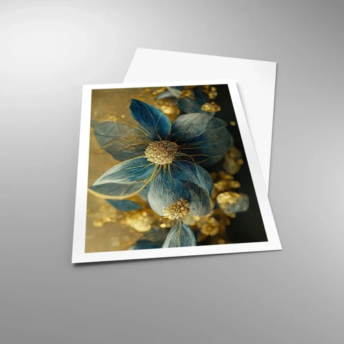 Poster - Blossoming in Gold - 61x91 cm